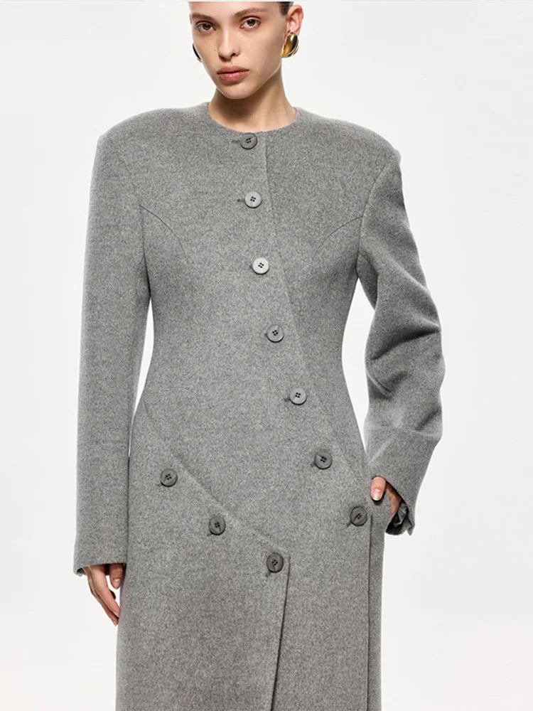 The Farringdon Oblique-Buckle Coat