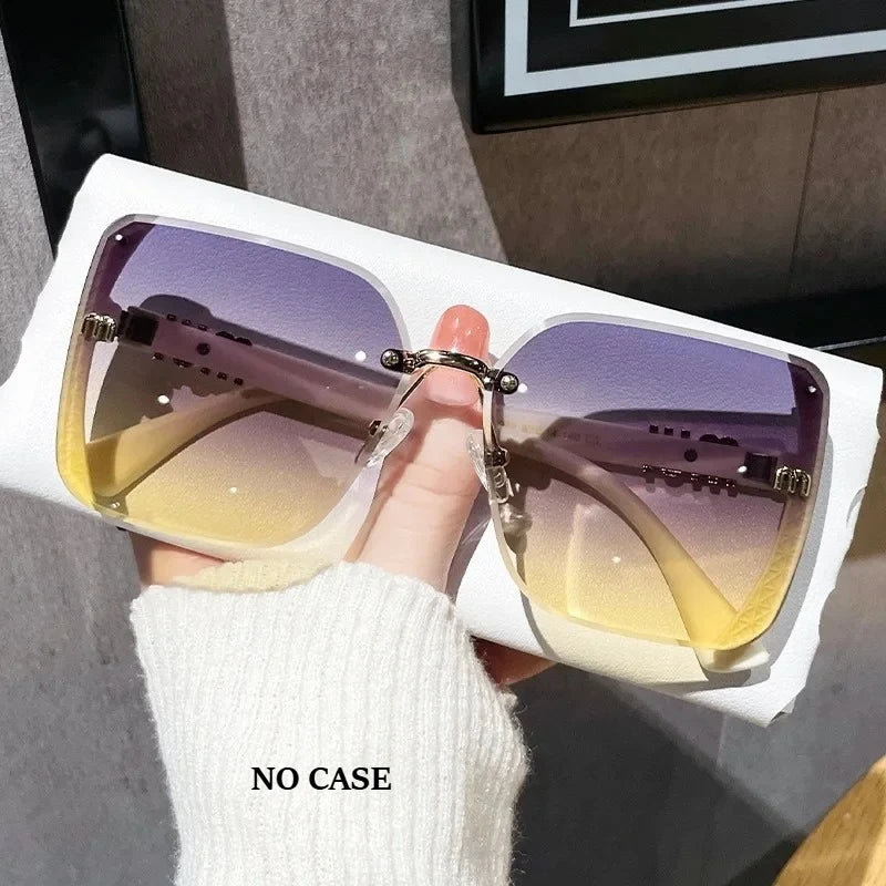 The Dollis Hill Square Frame Sunglasses