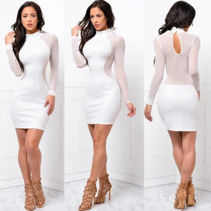 The Southwark Backless Lace Mini Dress
