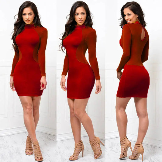 The Southwark Backless Lace Mini Dress