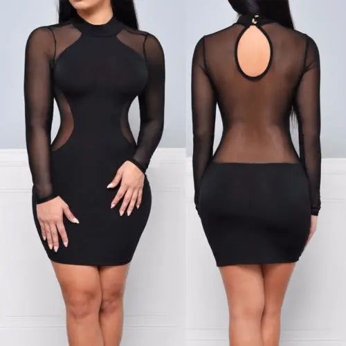 The Southwark Backless Lace Mini Dress