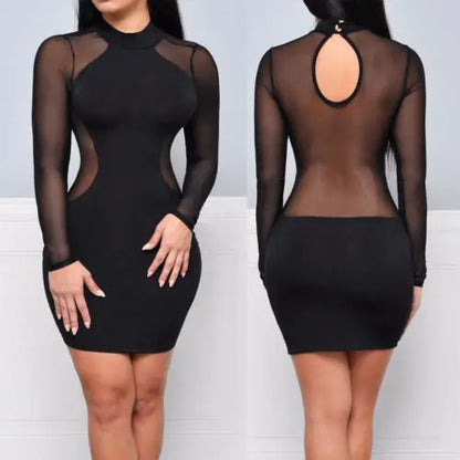 The Southwark Backless Lace Mini Dress
