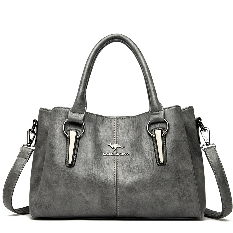 The Putney Leather Crossbody Tote