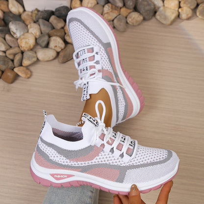 The West Wickham Two-Tone Patchwork Trainers