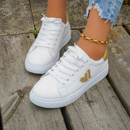 The Poplar Ethnic Print Canvas Trainers