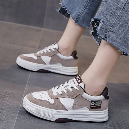 The Carshalton Patchwork Platform Trainers