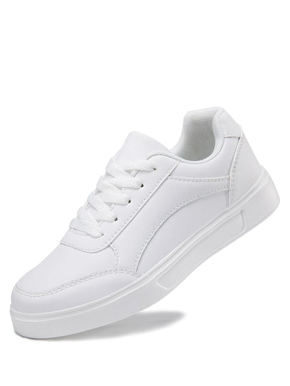 The Dagenham Classic Leather Platform Trainers