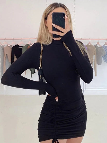 The Camden Turtleneck Bodycon Dress