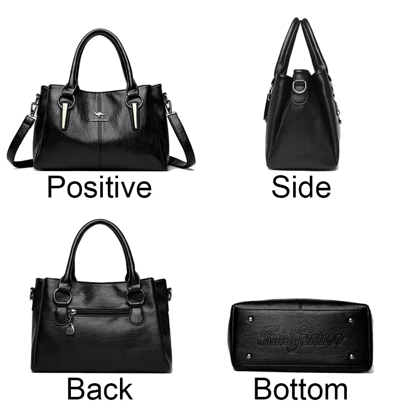 The Putney Leather Crossbody Tote