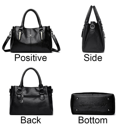 The Putney Leather Crossbody Tote