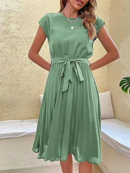 The Holland Park Pleated Tunic Dress