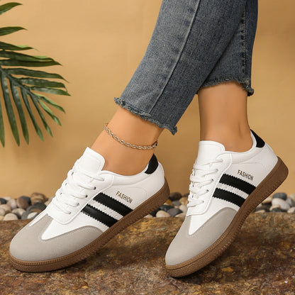 The Hammersmith Round-Toe Flat Trainers