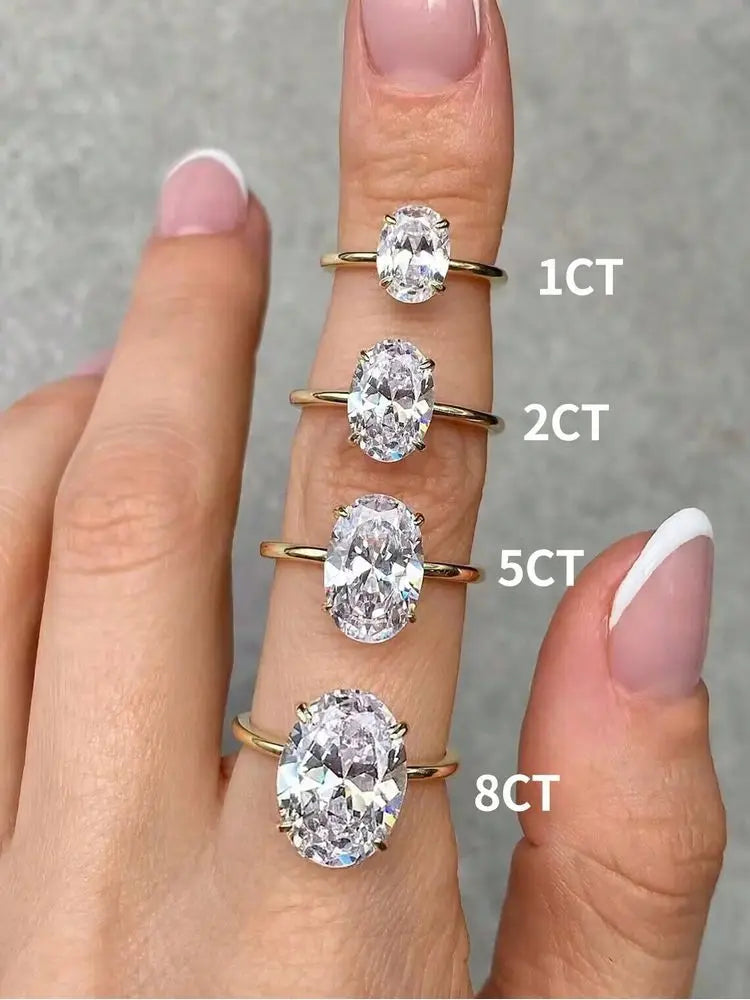 The Chingford Sterling Silver Zircon Ring
