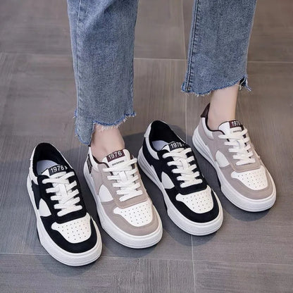 The Carshalton Patchwork Platform Trainers