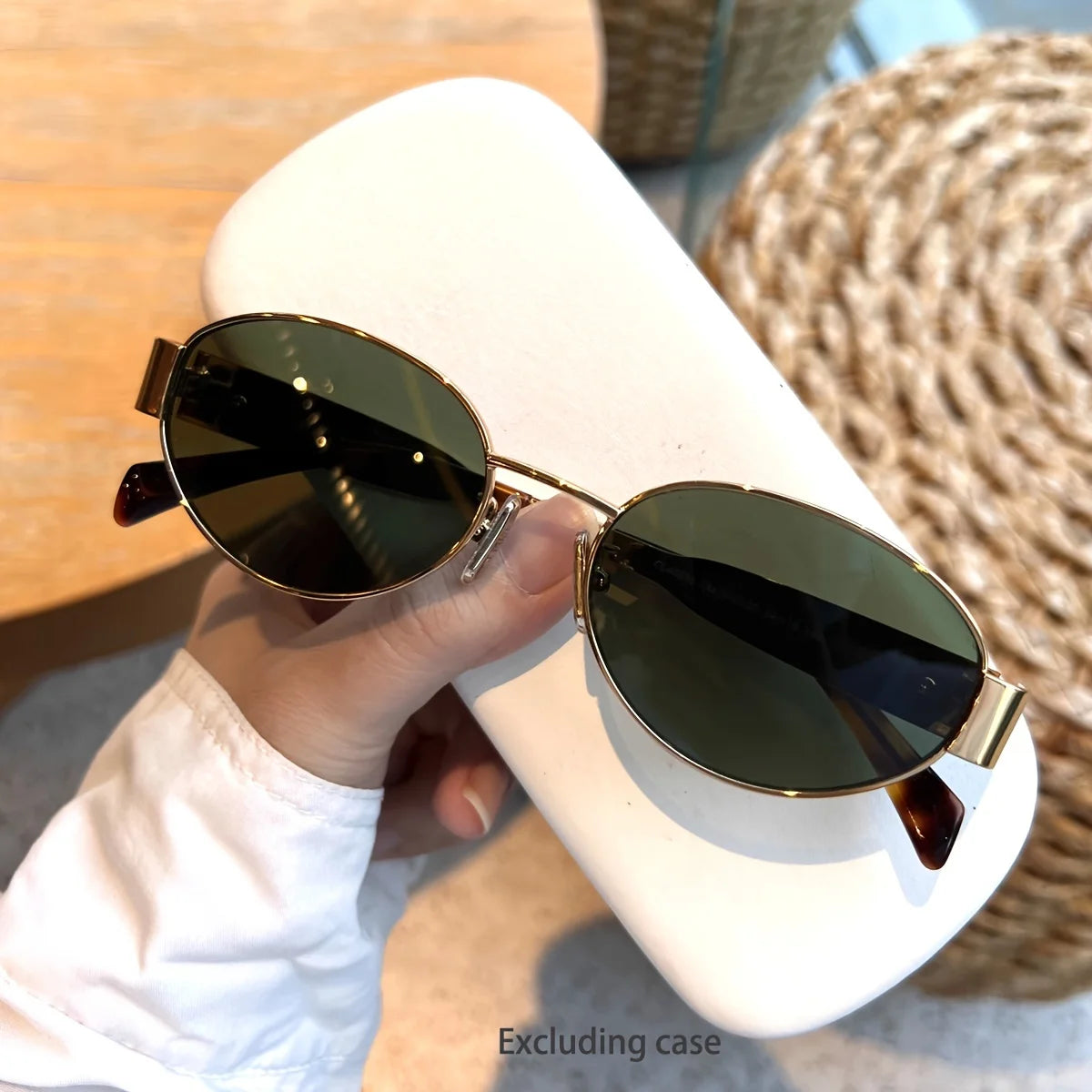 The Sudbury Oval Metal Sunglasses