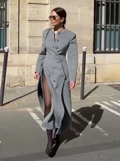 The Farringdon Oblique-Buckle Coat