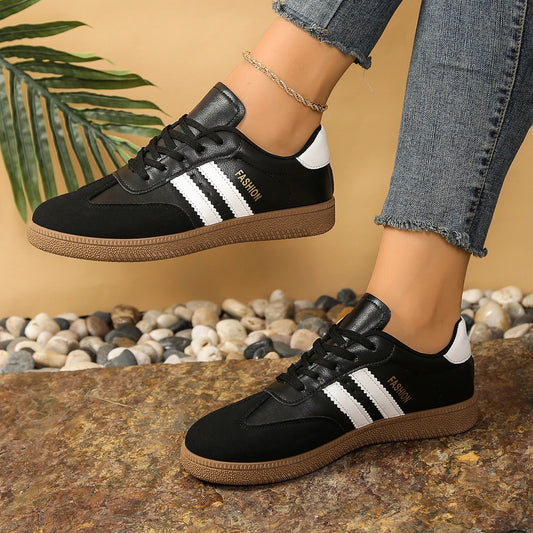 The Hammersmith Round-Toe Flat Trainers