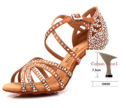 The Gunnersbury Satin Dance Heels