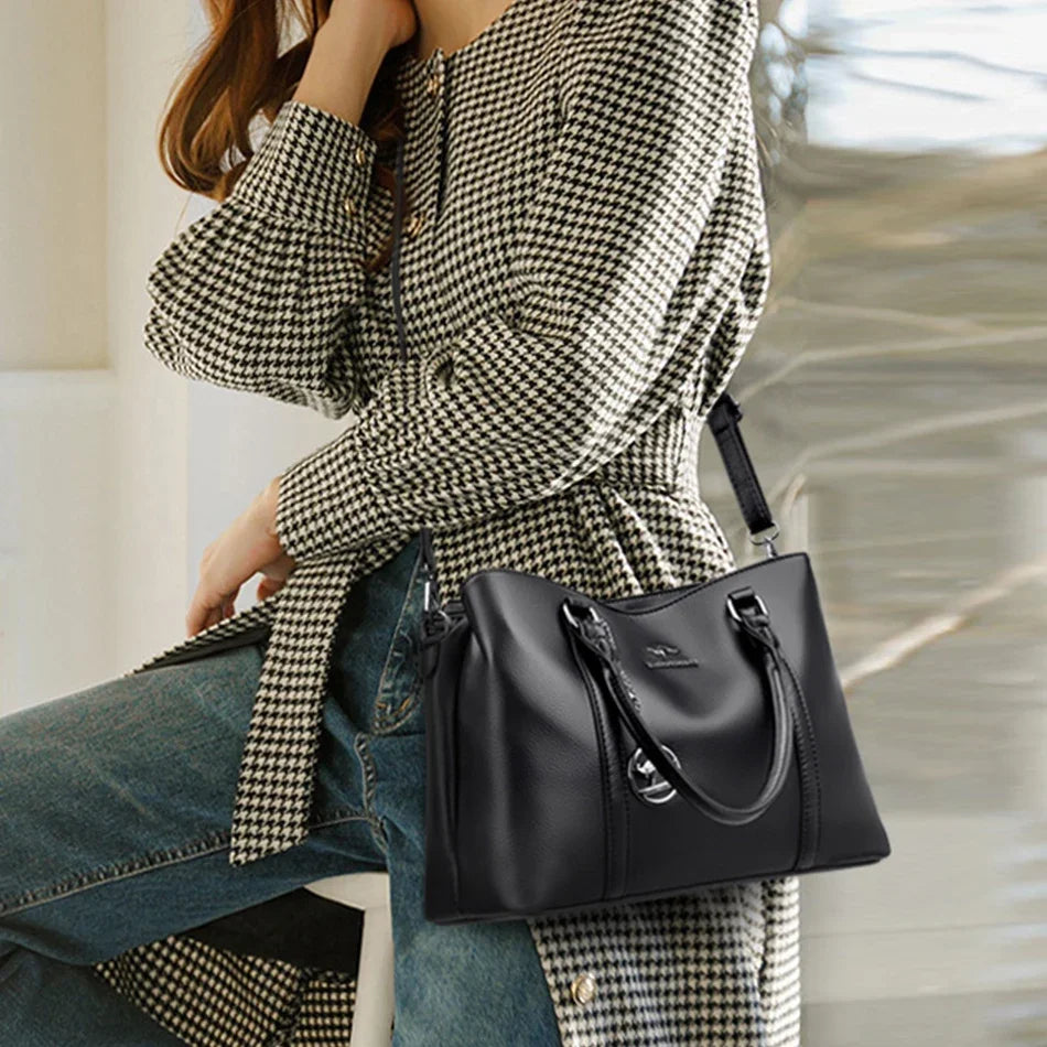 The Clerkenwell Structured Leather Tote