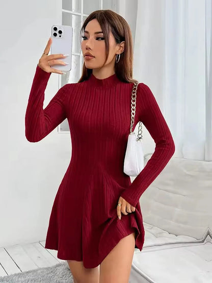 The Pimlico Cinched-Waist Knit Dress