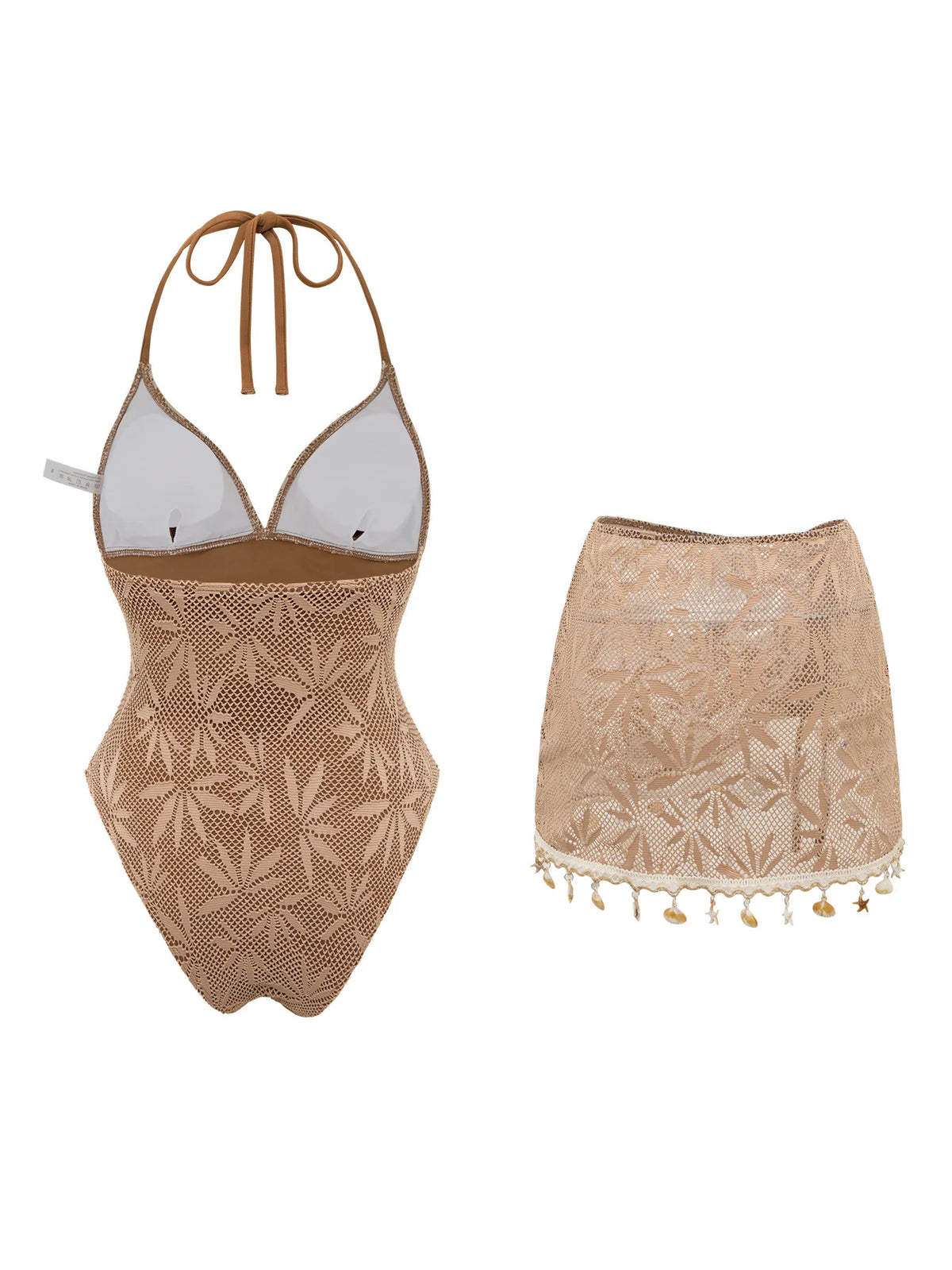 The Surbiton Shell-Skirt Swimsuit