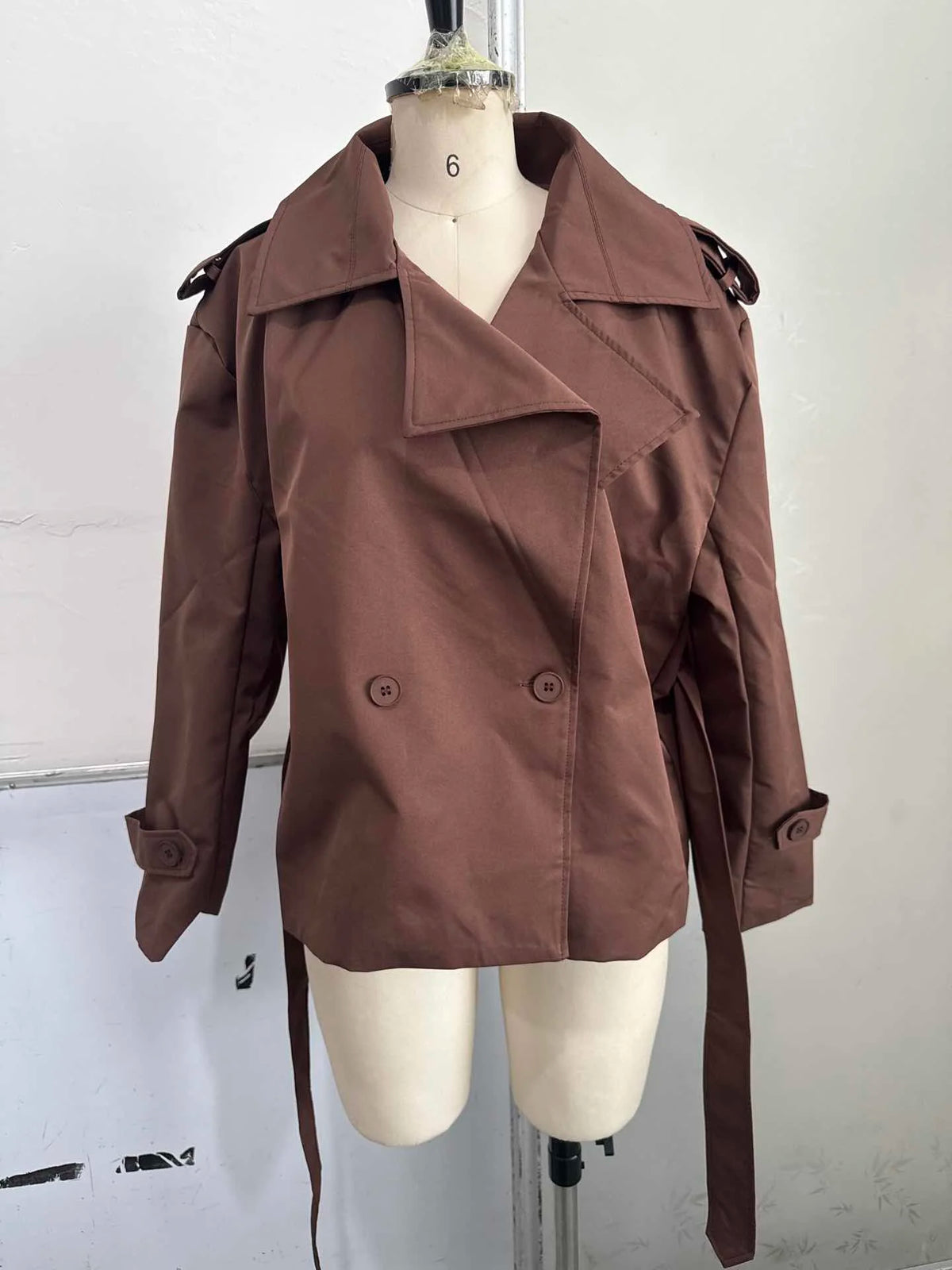 The Gospel Oak Belted Trench Coat