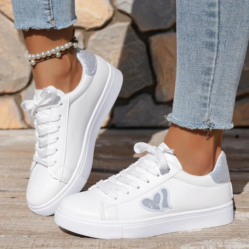 The Poplar Ethnic Print Canvas Trainers