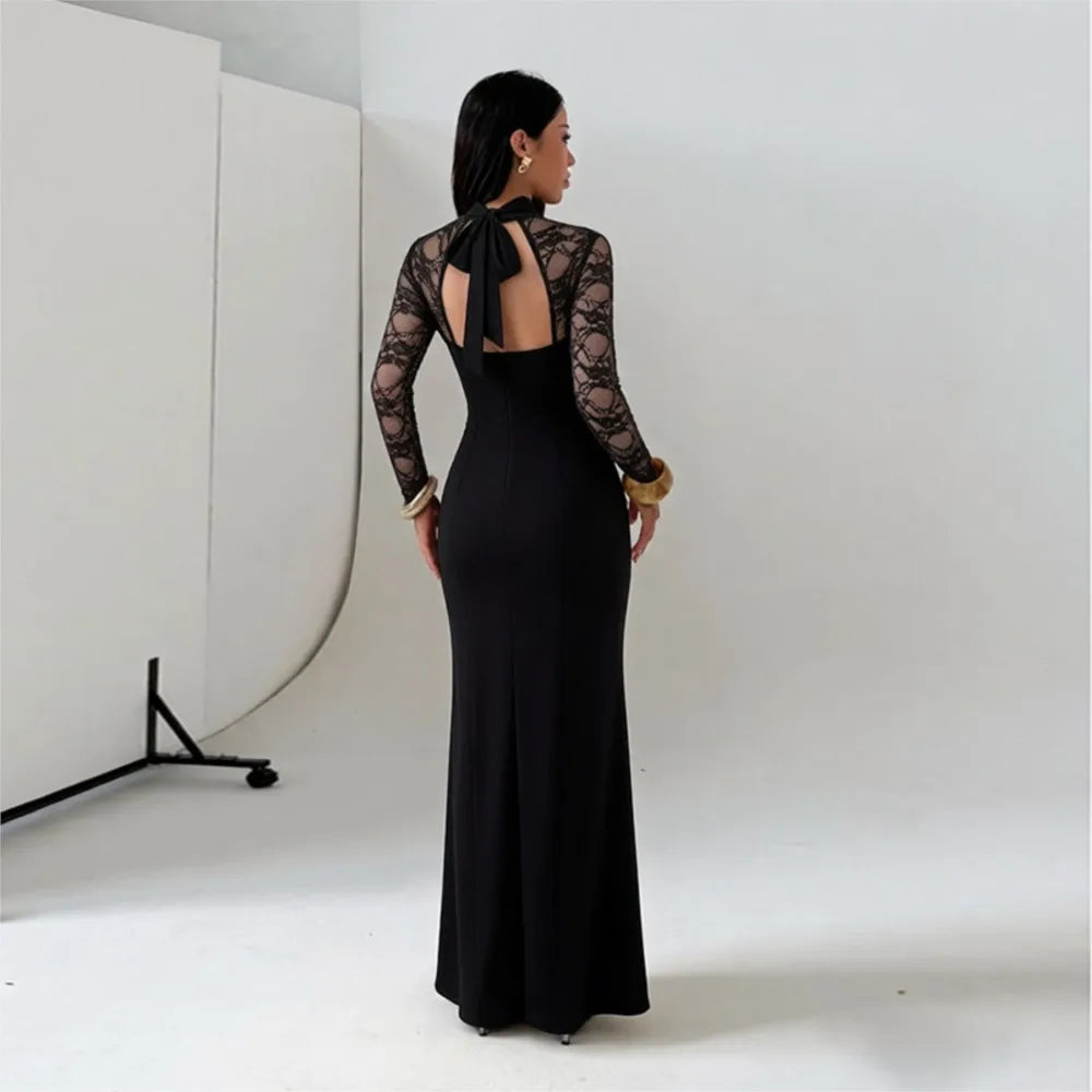 The Kensington Lace-Trim Bodycon Dress