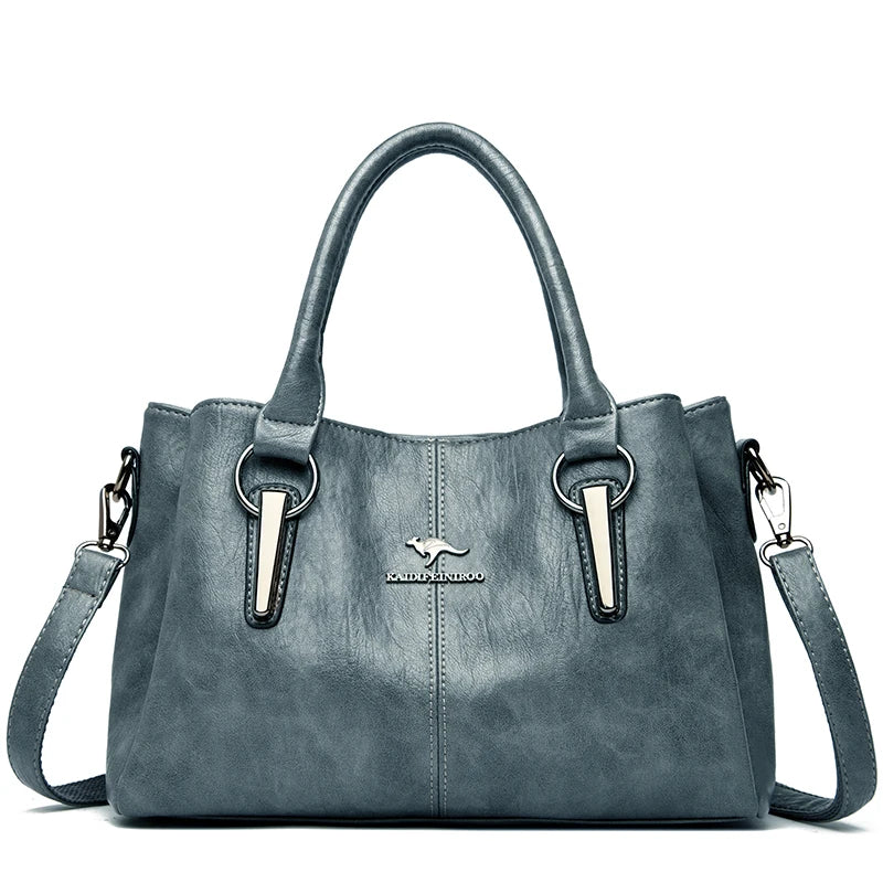 The Putney Leather Crossbody Tote