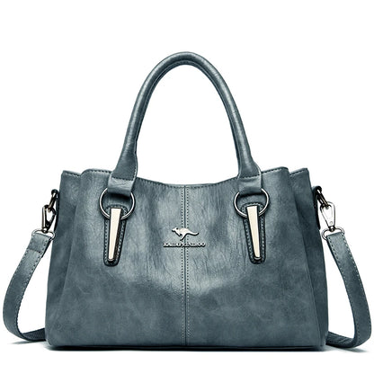 The Putney Leather Crossbody Tote