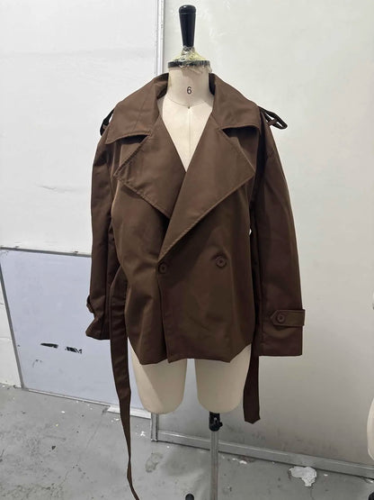 The Gospel Oak Belted Trench Coat
