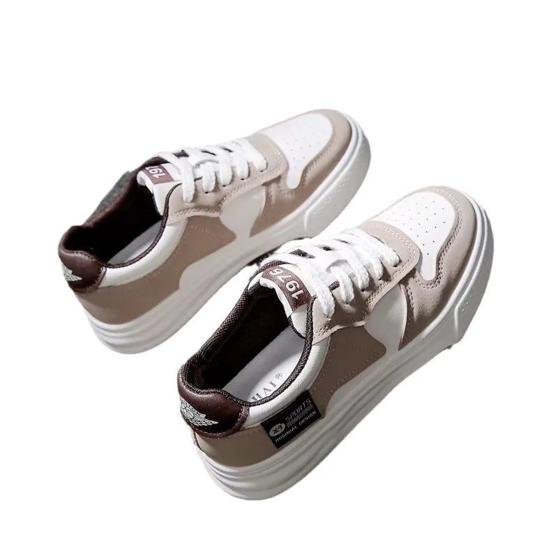 The Carshalton Patchwork Platform Trainers