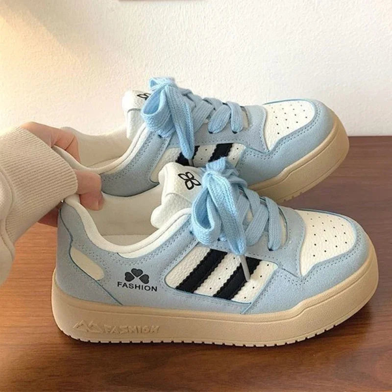 The Plaistow Patchwork Flat Trainers