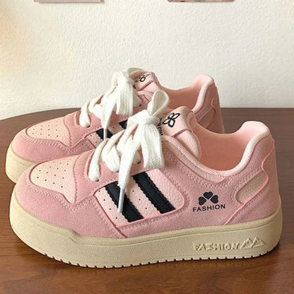 The Plaistow Patchwork Flat Trainers