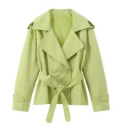The Gospel Oak Belted Trench Coat