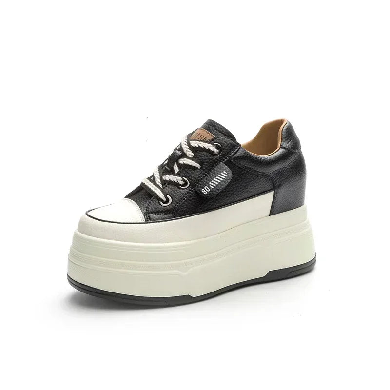 The Motspur Park Hidden-Heel Platform Trainers
