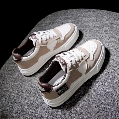 The Carshalton Patchwork Platform Trainers