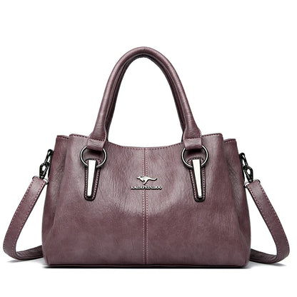 The Putney Leather Crossbody Tote