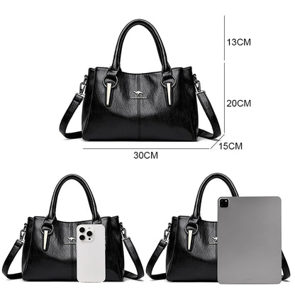 The Putney Leather Crossbody Tote