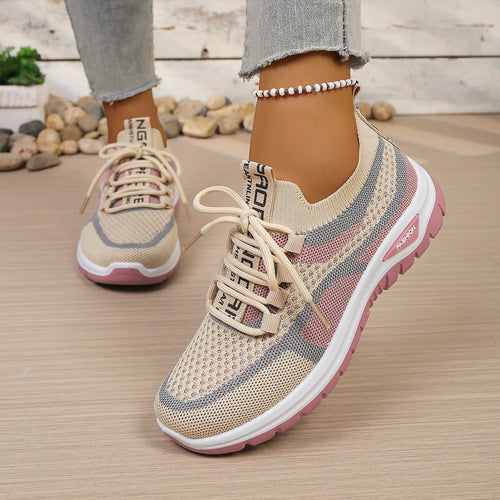 The West Wickham Two-Tone Patchwork Trainers