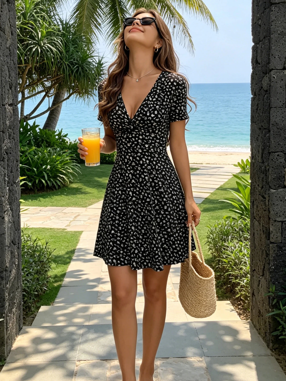 The Chiswick Floral Mini Dress