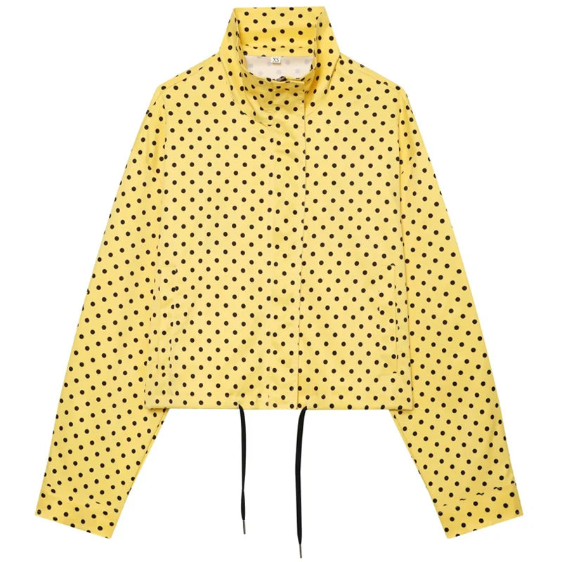 The Plumstead Polka Dot Bomber Jacket