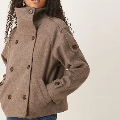 The Maida Vale Double-Breasted Wool Coat