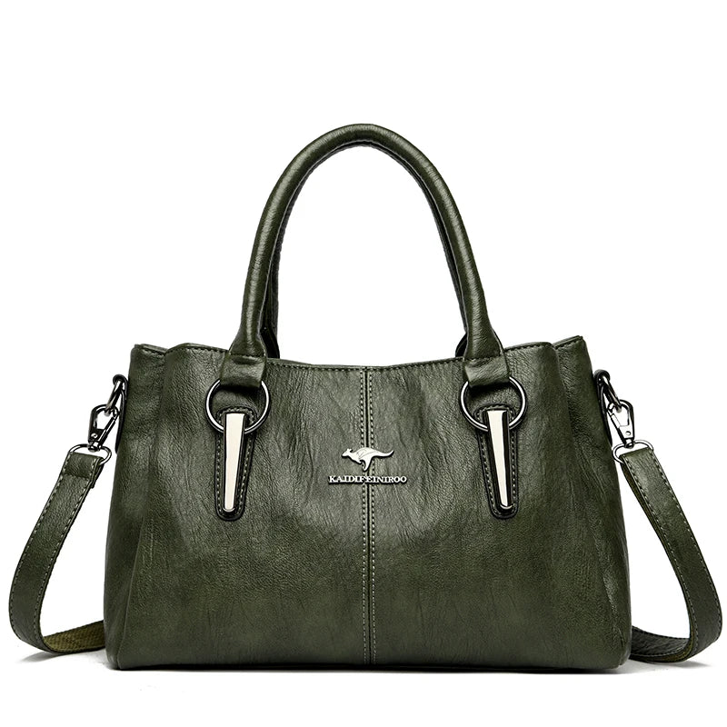 The Putney Leather Crossbody Tote