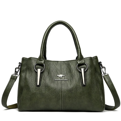 The Putney Leather Crossbody Tote