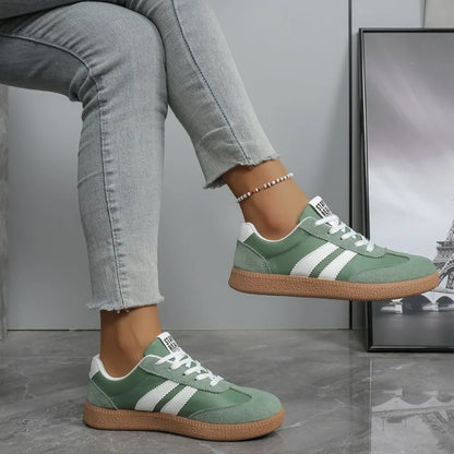The West Ham Striped Lace-Up Trainers