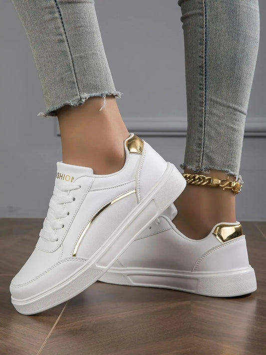 The Dagenham Classic Leather Platform Trainers