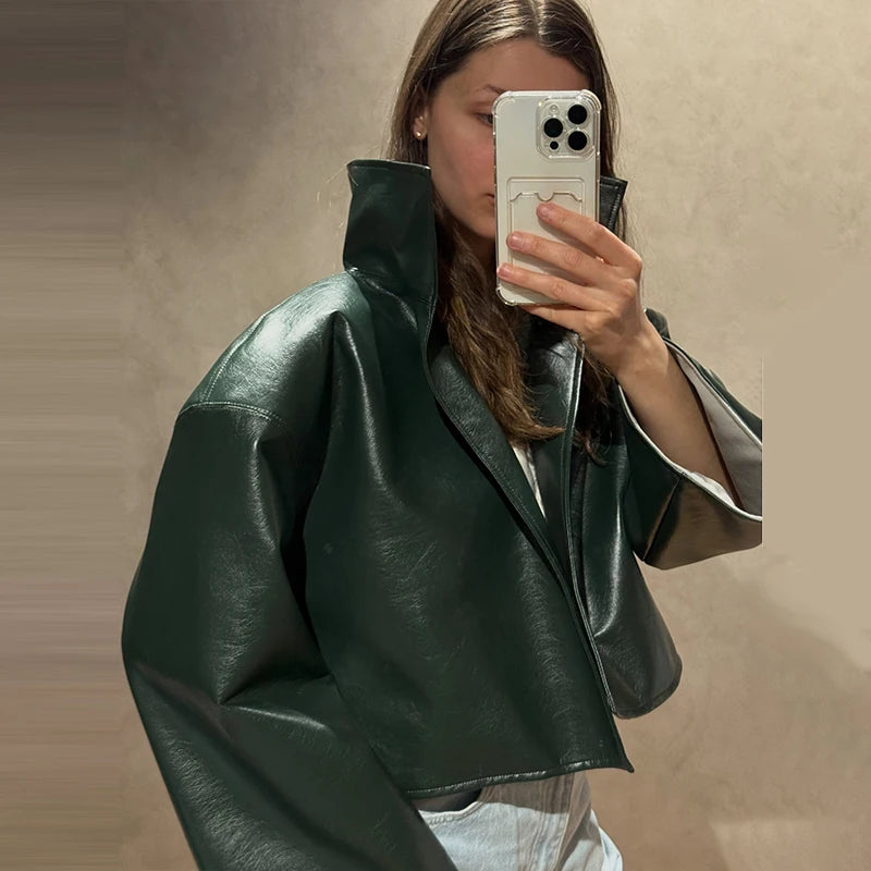 The Kilburn Cinched-Waist Biker Jacket