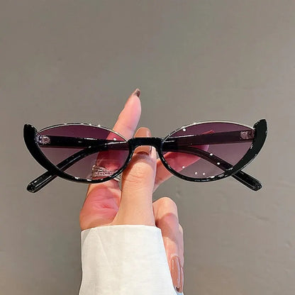 The Stanmore Half-Frame Cat-Eye Sunglasses
