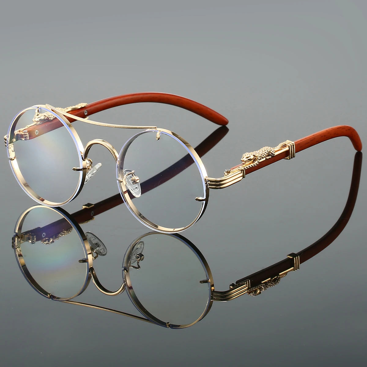 The Northwick Park Round Double-Bridge Sunglasses